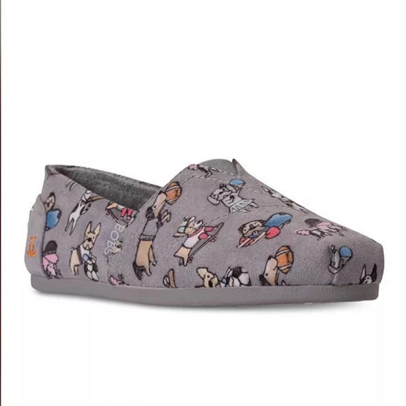 Bobs Plush Sporty Dogs Casual Slip-On Flats Bobs For Dogs New - Picture 1 of 16